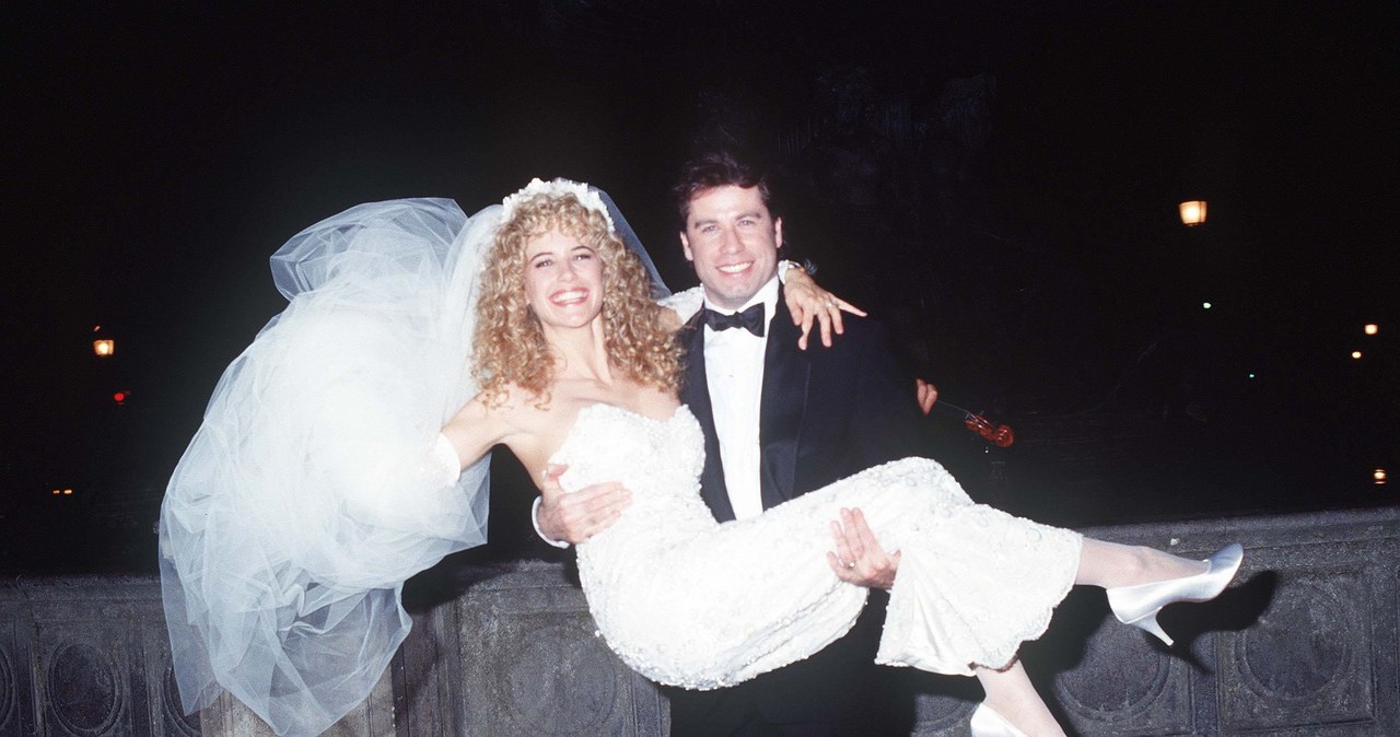 John Travolta i Kelly Preston: Just married! /GROULT/FEREY/SIPA /East News