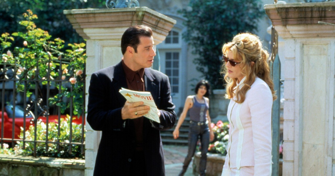 John Travolta i Rene Russo w filmie "Dorwać małego" /MGM/Courtesy Everett Collection /East News