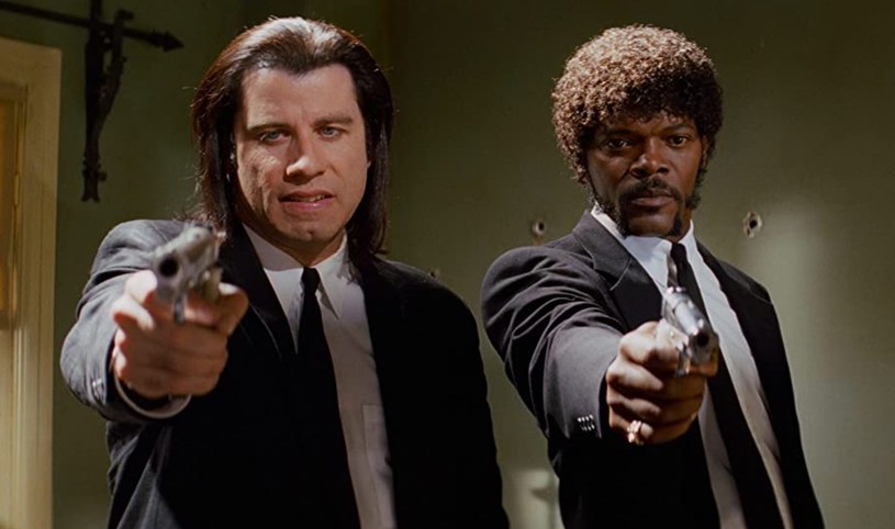 John Travolta i Samuel L. Jackson w filmie "Pulp Fiction" /materiały prasowe
