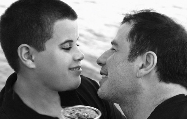 John Travolta z synem, fot. Tim Boyles &nbsp; /Getty Images/Flash Press Media