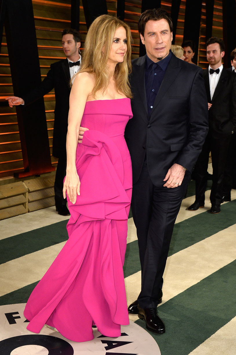 John Travolta z żoną /Pascal Le Segretain /Getty Images