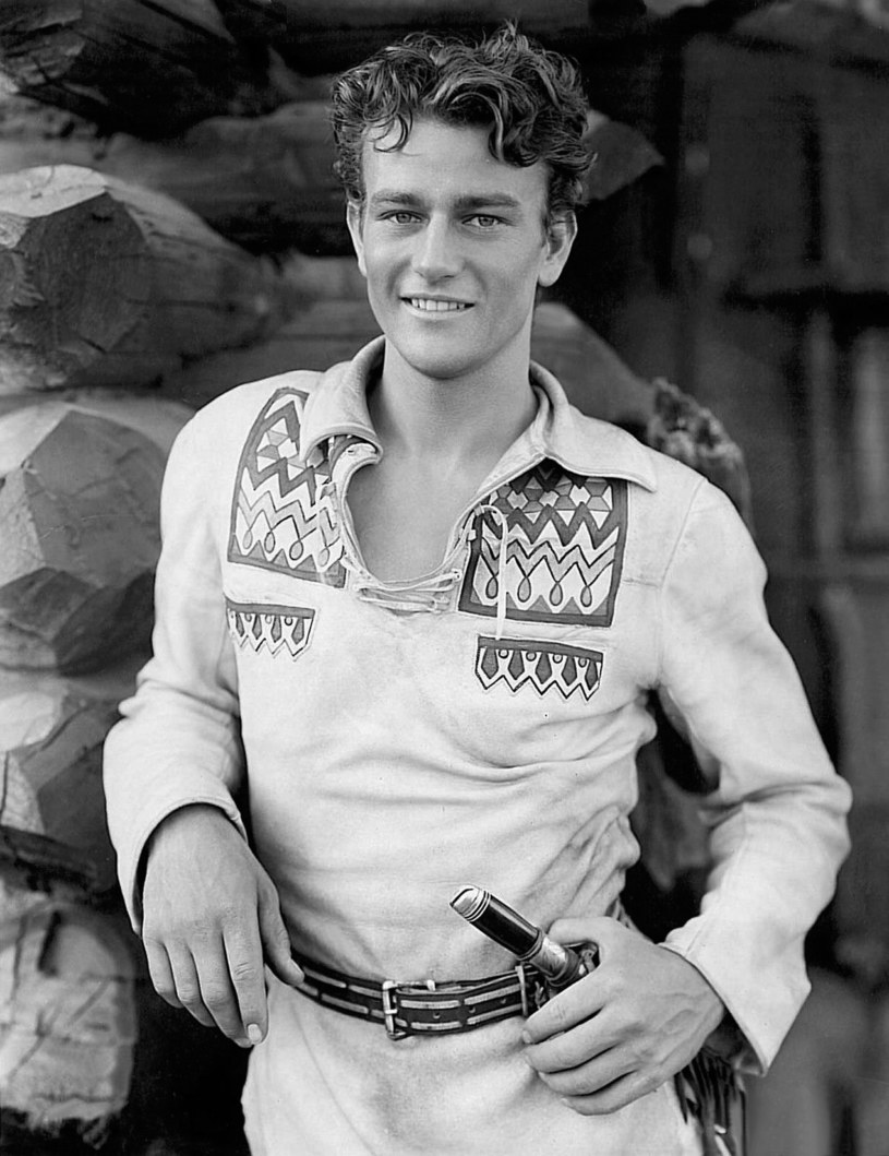 John Wayne na planie "Drogi olbrzymów" /Bridgeman Images – RDA /Agencja FORUM