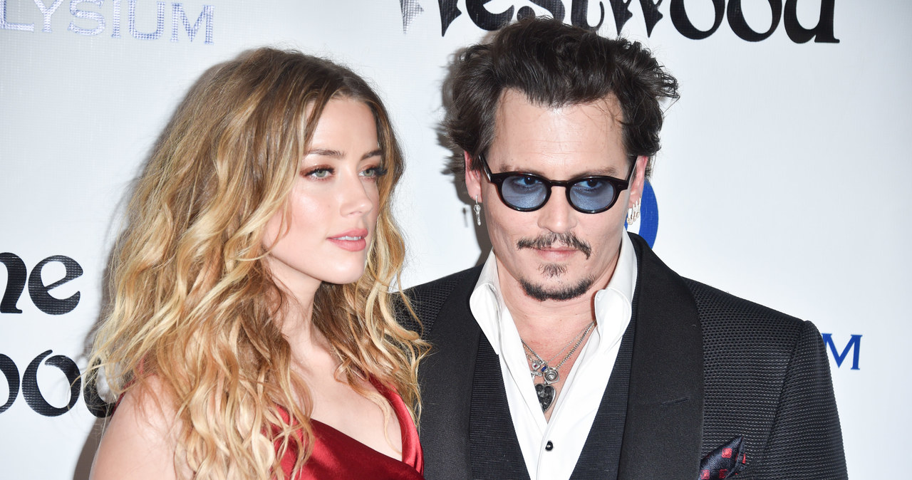 Johnny Deep i jego była żona, Amber Heard /George Pimentel/WireImage /Getty Images