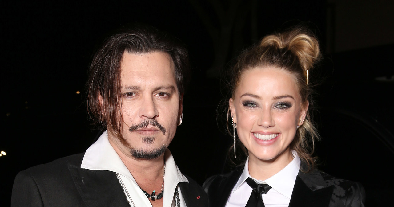 Johnny Depp i Amber Heard, 2015 r. /Todd Williamson /Getty Images