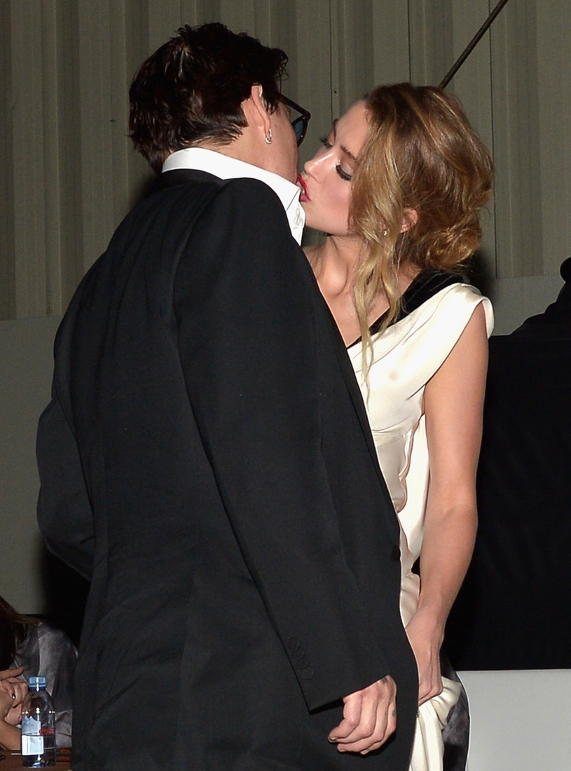 Johnny Depp i Amber Heard jeszcze jako para /Getty Images