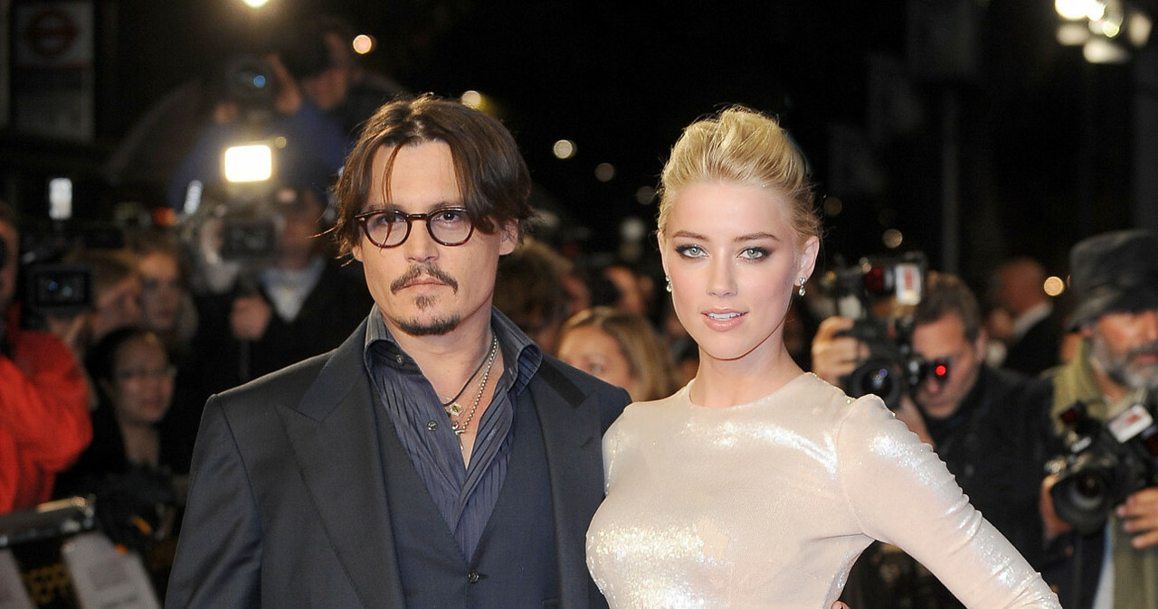 Johnny Depp i Amber Heard na premierze filmu "Dziennik zakrapiany rumem" /Tom Belcher/Capital Pictures/EAST NEWS /East News