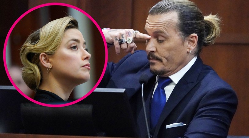 Johnny Depp i Amber Heard nie mają dla siebie litości w sądzie /AP/Associated Press/East News /East News
