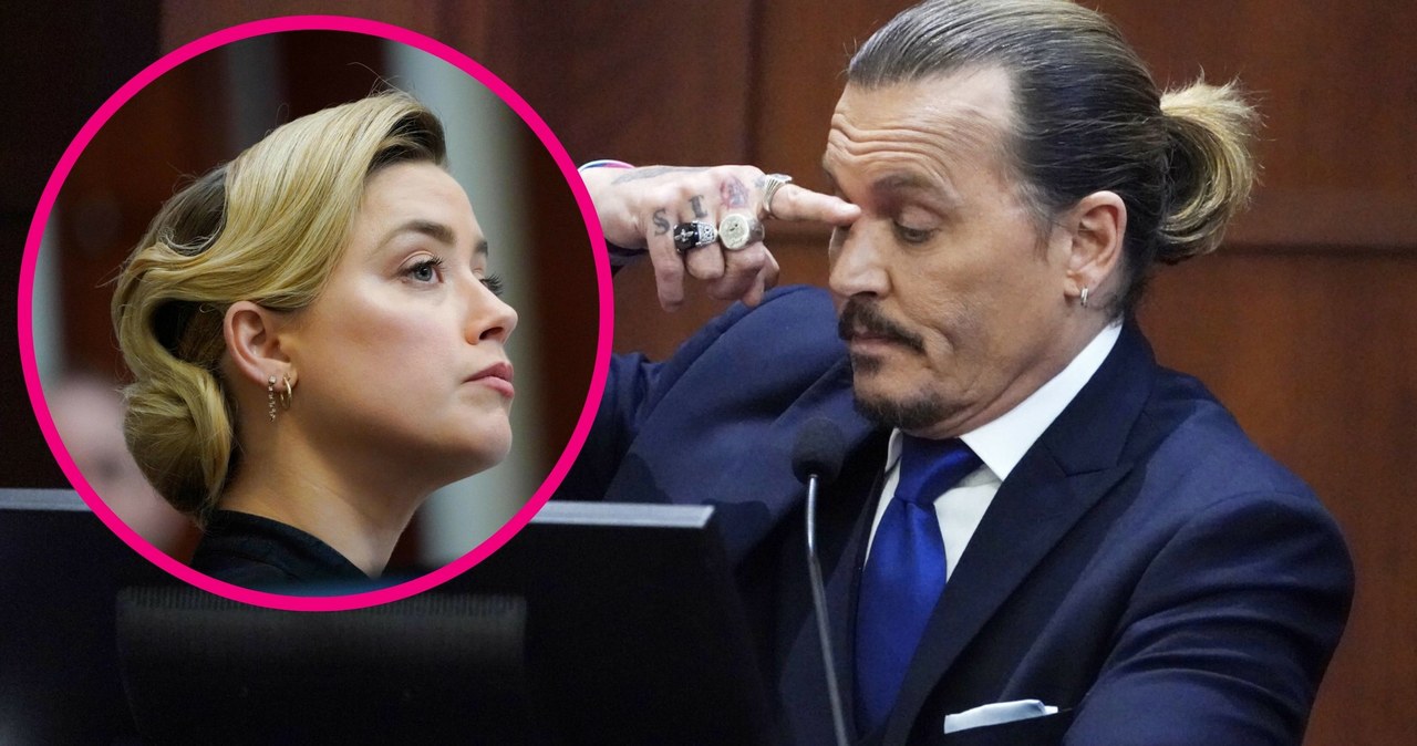 Johnny Depp i Amber Heard nie mają dla siebie litości w sądzie /AP/Associated Press/East News /East News