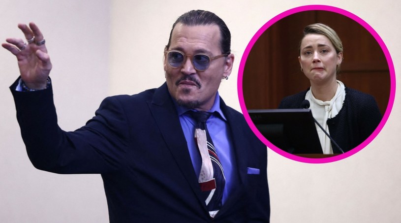 Johnny Depp i Amber Heard w sądzie nie mają dla siebie litości /JIM LO SCALZO / POOL/AFP/East News /East News