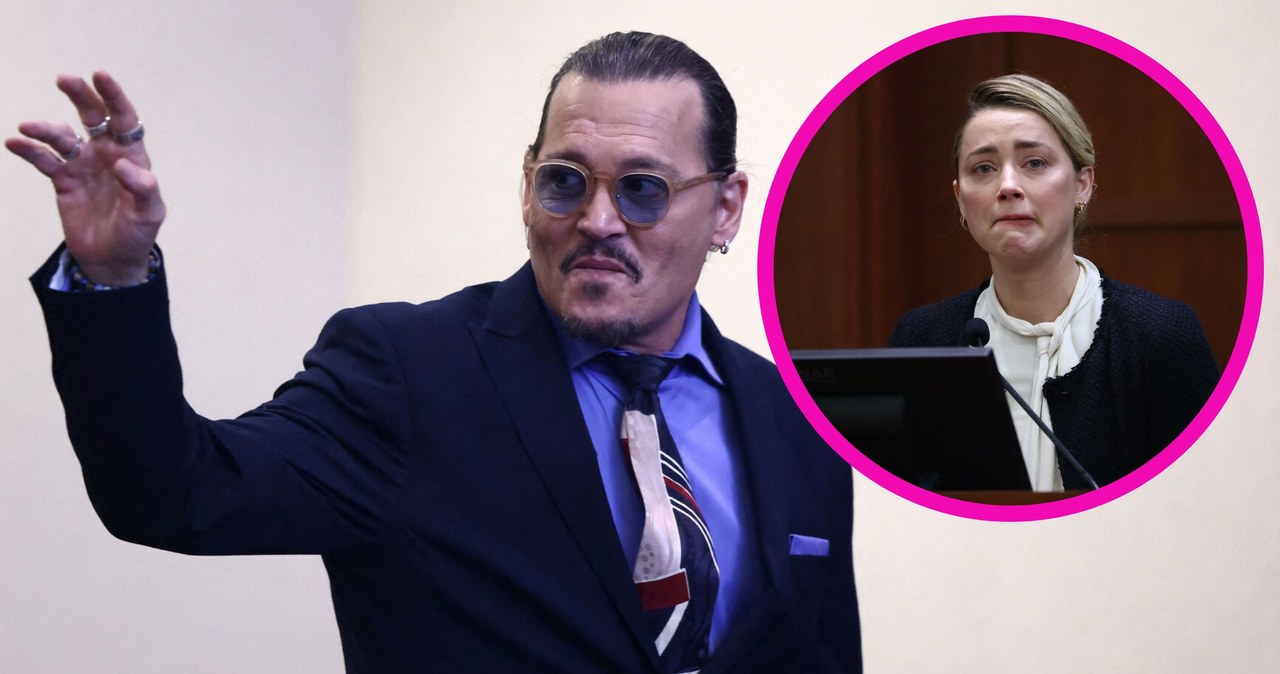 Johnny Depp i Amber Heard w sądzie nie mają dla siebie litości /JIM LO SCALZO / POOL/AFP/East News /East News