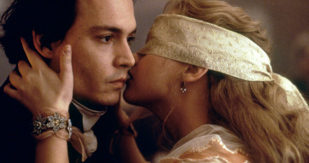 Johnny Depp i Christina Ricci w filmie "Jeździec bez głowy" /materiały prasowe