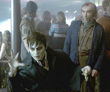 Johnny Depp i Jackie Earle Haley w scenie z filmu "Mroczne cienie"