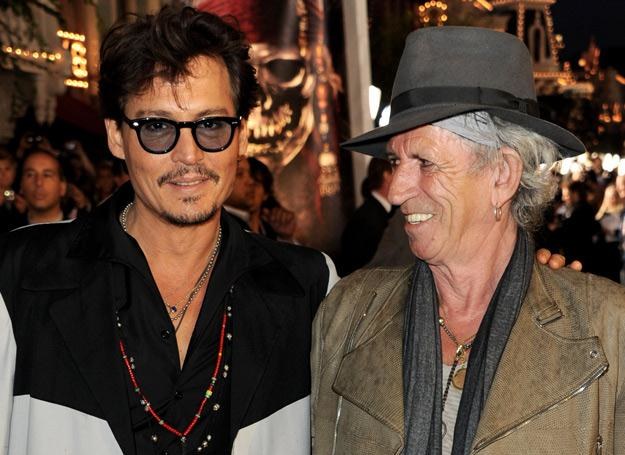 Johnny Depp i Keith Richards znowu razem - fot. Kevin Winter /Getty Images/Flash Press Media
