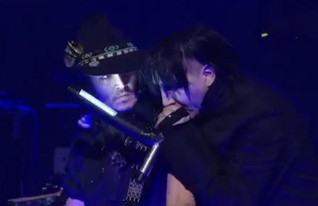 Johnny Depp i Marilyn Manson razem na scenie /