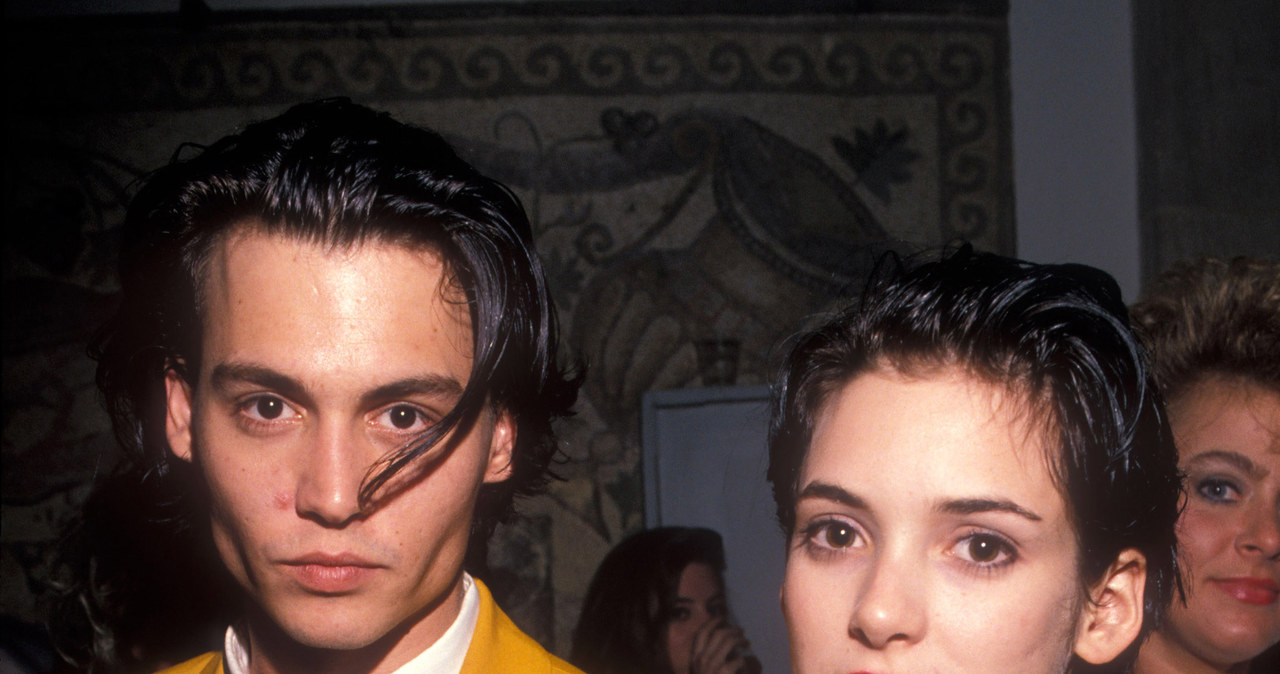 Johnny Depp i Winona Ryder /Ke.Mazur/WireImage /Getty Images