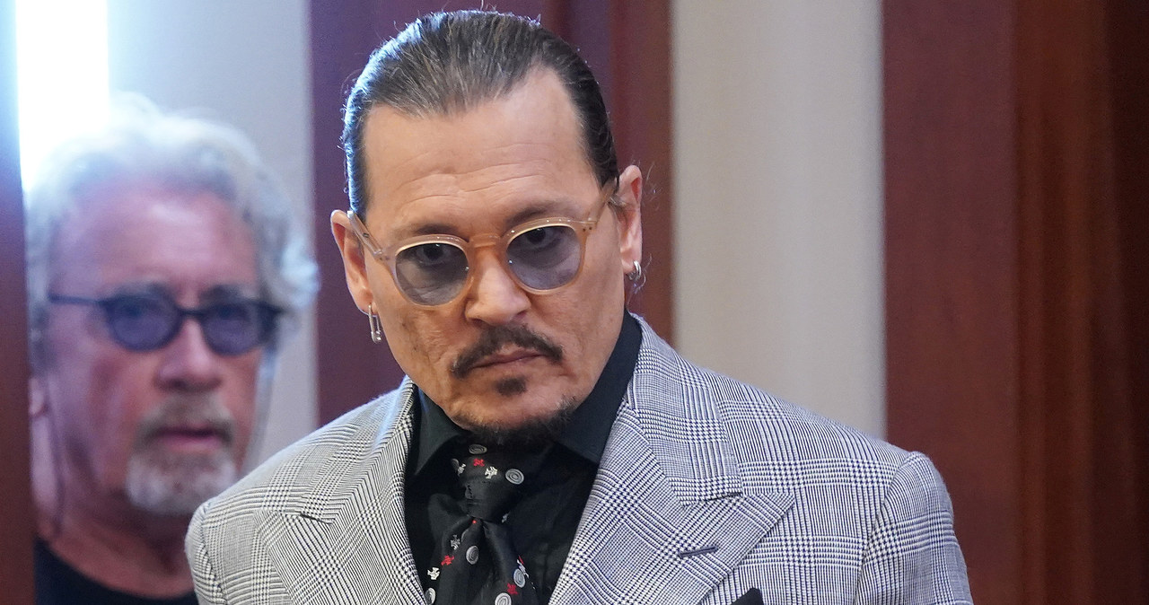 Johnny Depp podczas rozprawy w sądzie /Reuters /Getty Images