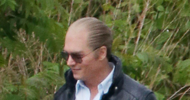 Johnny Depp w filmie "Black Mass" gra gangstera /PacificCoastNews/EAST NEWS /East News