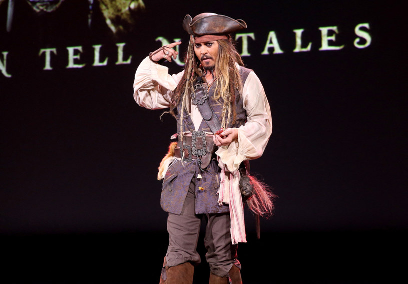 Johnny Depp wcieli się w rolę Jacka Sparrowa /Jesse Grant / GETTY IMAGES NORTH AMERICA / Getty Images via AFP /AFP