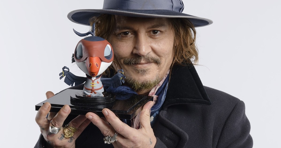 Johnny Depp z Jurkiem Maskonurkiem /materiały prasowe