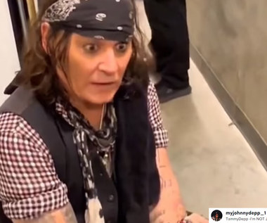 Johnny Depp zaskoczył fankę! Wcielił się w postać Jacka Sparrowa