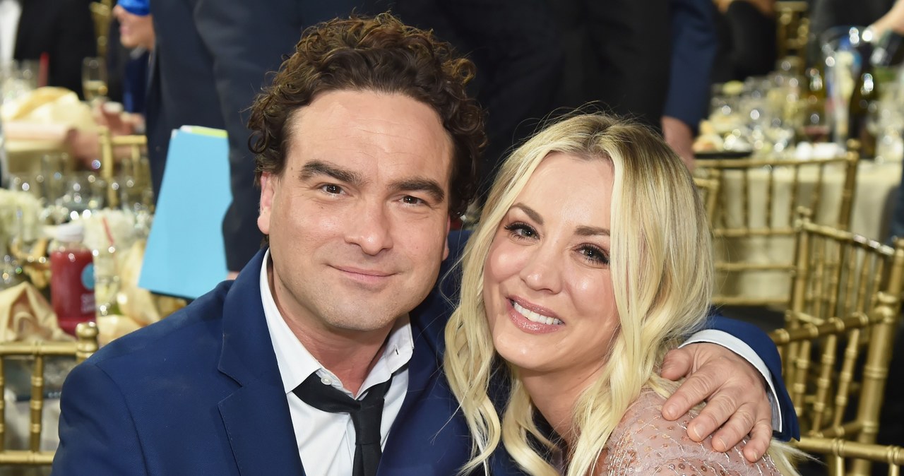 Johnny Galecki i Kaly Cuoco /Kevin Mazur /Getty Images