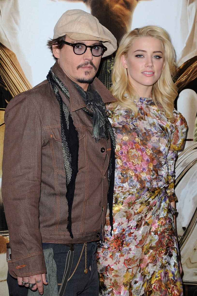 Johnny i młodsza od niego o 23 lata Amber Heard nie ukrywają już swojego związku /Getty Images/Flash Press Media