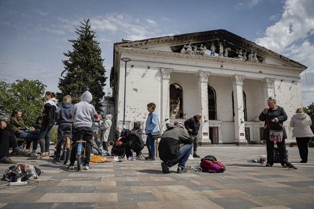 Johnson do ukraińskich dzieci: Jesteście wzorem do naśladowania /ALESSANDRO GUERRA /PAP/EPA