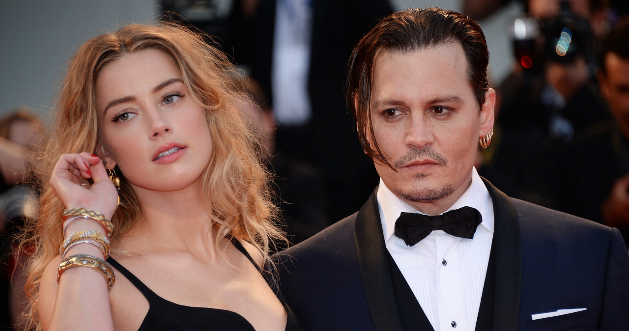 Johny Depp z ówczesną żoną Amber Heard w 2015 roku /SPUTNIK/EAST NEWS /East News