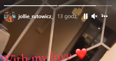 Jola Rutowicz z ukochanym fot. Instagram (instagram.com/jollie_rutowicz_) /Instagram