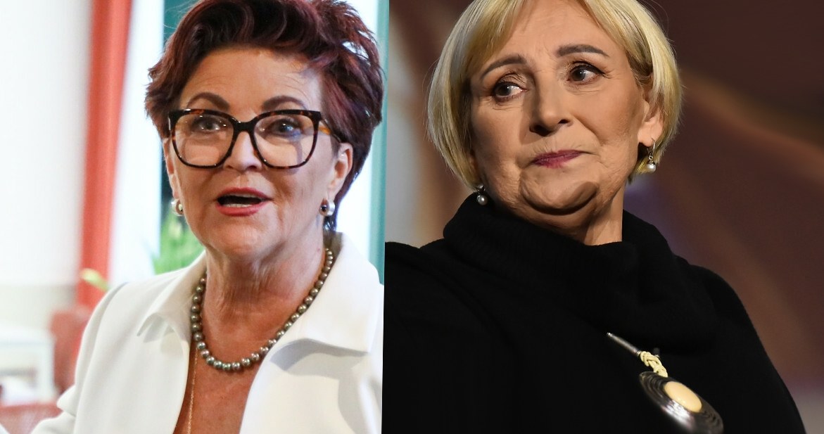Jolanta Kwaśniewska i Krystyna Przybylska /East News