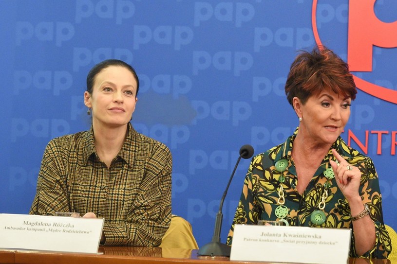 Jolanta Kwaśniewska uczestniczyła w konferencji prasowej /Tricolors /East News