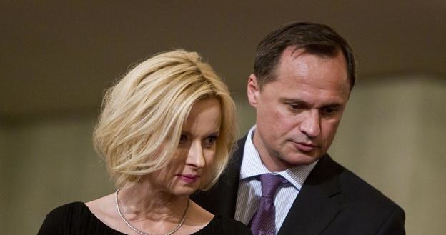 Jolanta Pieńkowska-Czarnecka i Leszek Czarnecki. Fot. Andrzej Stawiński /Reporter
