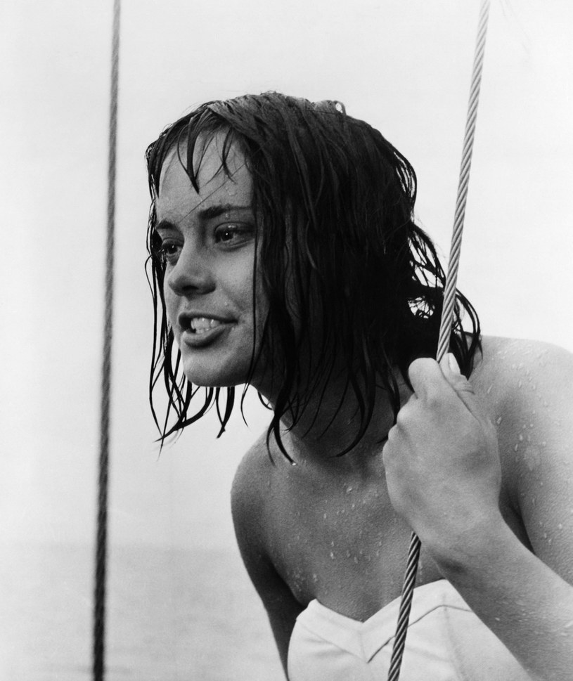 Jolanta Umecka w filmie "Nóż w wodzie" /Jerry Tavin/Everett Collection /East News
