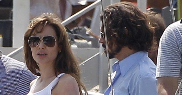 Jolie i Depp na planie "The Tourist" &nbsp; /Splashnews