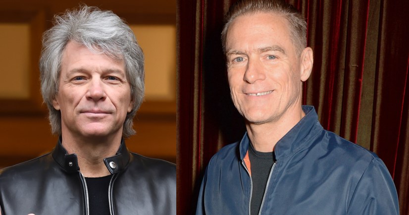 Jon Bon Jovi i Bryan Adams /Getty Images