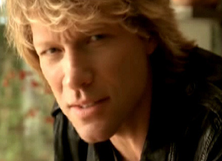 Jon Bon Jovi w "(You Want To) Make A Memory" /