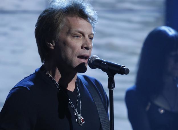 Jon Bon Jovi z kolegami z zespołu wystąpią w 2013 roku w Gdańsku /Getty Images/Flash Press Media