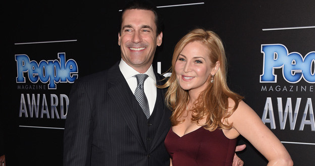 Jon Hamm i Jennifer Westfeldt /Jason Merritt /Getty Images