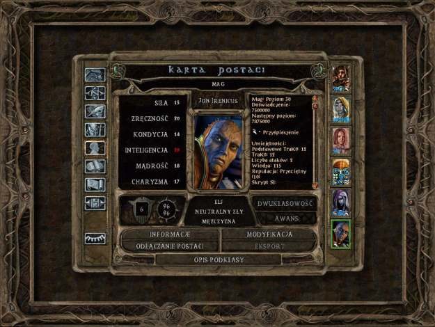 Jon Irenicus - główny "złoczyńca" w Baldur's Gate II: Cienie Amn /Informacja prasowa