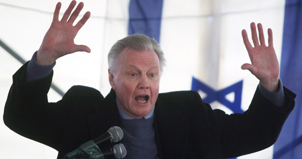 Jon Voight podczas jednego ze swoich wystąpień w Izraelu /Getty Images/Flash Press Media