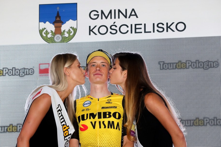 Jonas Vingegaard / 	Grzegorz Momot    /PAP