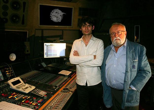 Jonny Greenwood i Krzysztof Penderecki w Alvernia Studios /materiały prasowe