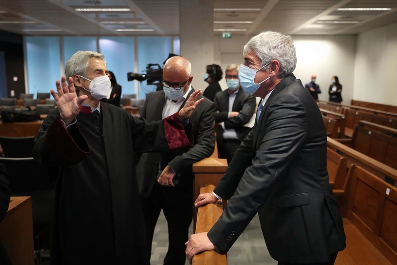 Jose Socrates w sądzie /AFP