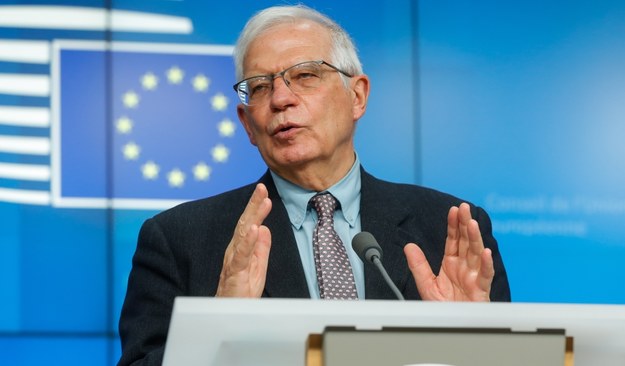 Josep Borrell /STEPHANIE LECOCQ  /PAP/EPA