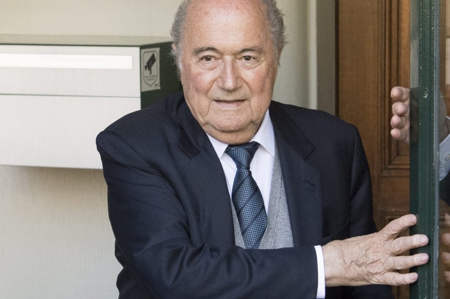 Joseph Blatter /LAURENT GILLIERON /PAP/EPA