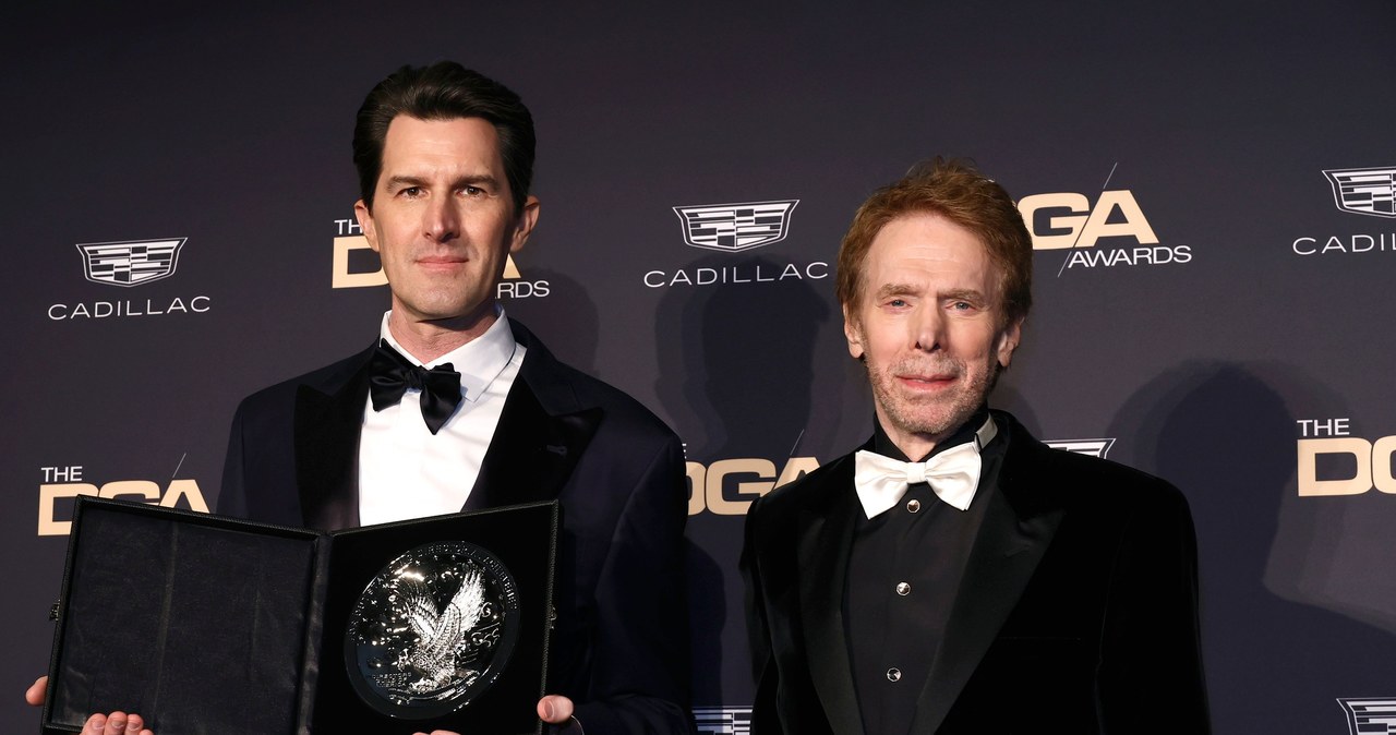 Joseph Kosinski i Jerry Bruckheimer /Frazer Harrison / Staff /Getty Images