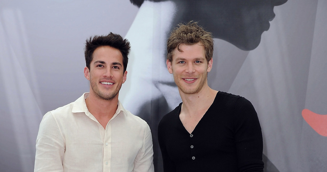 Joseph Morgan, czyli serialowy Klaus i Michael Trevino, czyli Tyler /Pascal Le Segretain /Getty Images