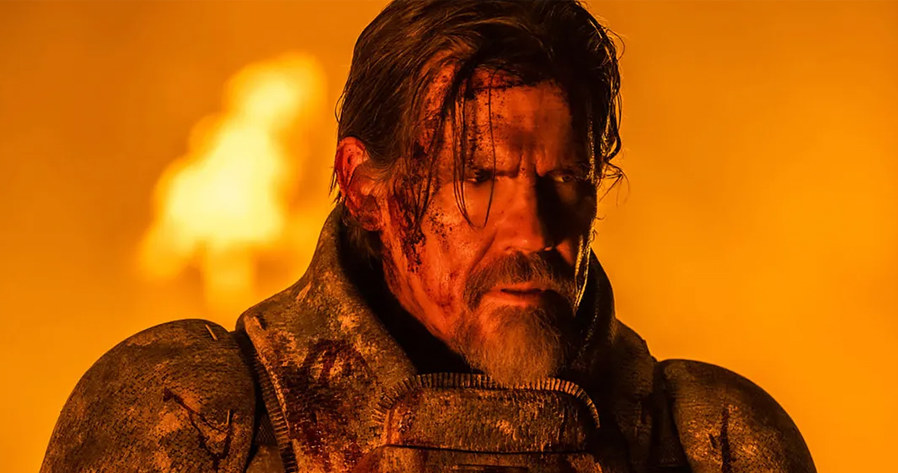 Josh Brolin w scenie z filmu "Diuna: Część druga" /materiały prasowe