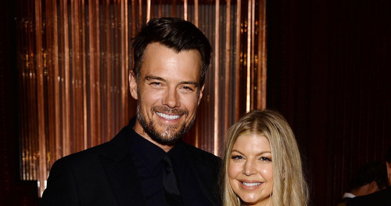 Josh Duhamel z byłą żoną, Fergie /Dimitrios Kambouris /Getty Images