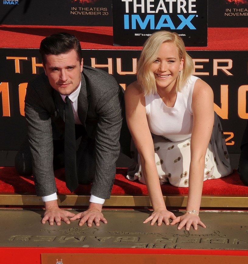 Josh Hutcherson i Jennifer Lawrence w 2015 roku /Gregg DeGuire / Contributor /Getty Images